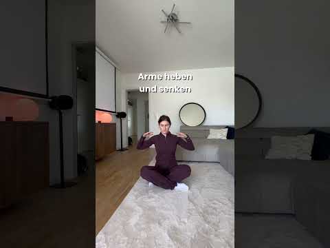 Pilates Flow um Nacken und Schultern zu lockern