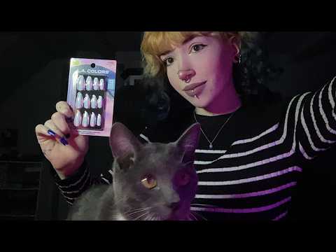 My Cat And I Give You ASMR | Cat Purring, Shopping Haul, Whispering