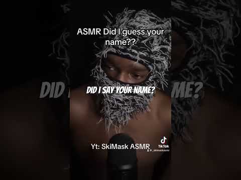 Asmr but did i guess your name #asmrmouthsounds#asmr#jojoasmr