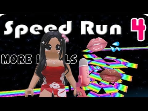 ROBLOX ASMR!!!! WHISPER RAMBLE !! Super tingly, watch me play speed run! 