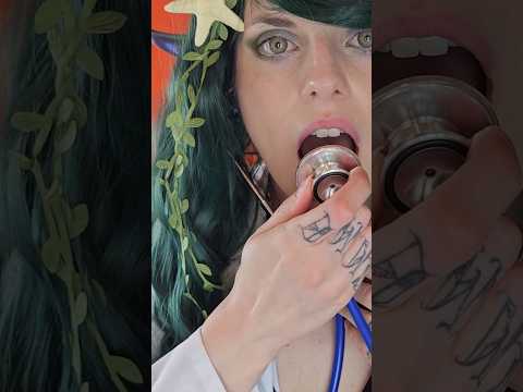 ASMR Roleplay | POV Dolphin with a Toothache | Kelpy Medical Examination (pen clipboard, pen light)🐬