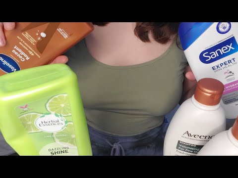 ASMR empties | tapping, gripping & scratching | soft spoken British accent | lofi | fall asleep