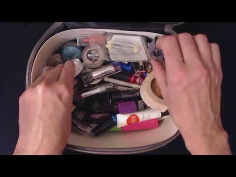 ASMR ~ Rummaging Through Makeup Bag