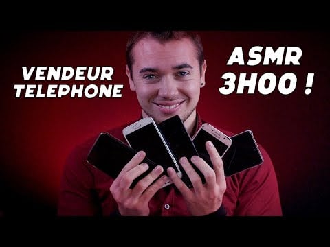 ASMR : POV LE MEILLEUR VENDEUR DE TELEPHONE T’ENDORS, 3h00 !