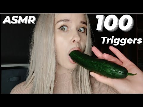 ASMR 100 TRIGGERS in 3 MINUTES | АСМР 100 ТРИГГЕРОВ за 3 МИНУТЫ