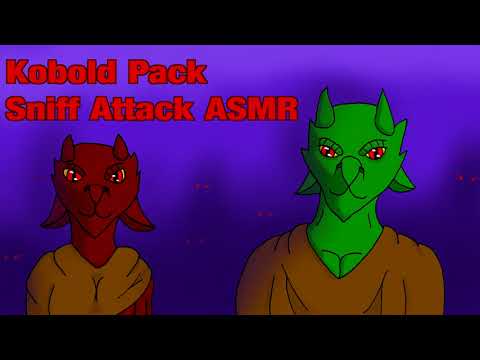 Kobold Pack Sniff Attack ASMR (Layered sniffing)