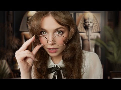 ASMR The Mummy | Evie Examines & Cleans Your Cursed Artifacts Roleplay (Brushing Personal Attention)