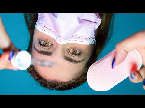 Asmr ACUÉSTATE QUE LIMPIARE TU CARA. Limpieza y masaje facial | ASMR Español | Asmr with Sasha