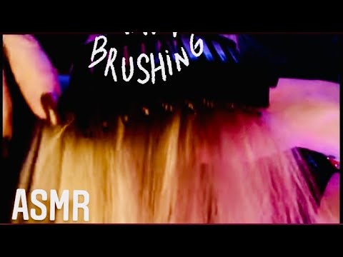 ASMR fr BRUSHING IMMERSION DANS MES CHEVEUX brosse