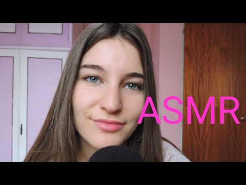 ASMR EN ESPAÑOL/PALABRAS DETONANTES+TRIGGERS VISUALES