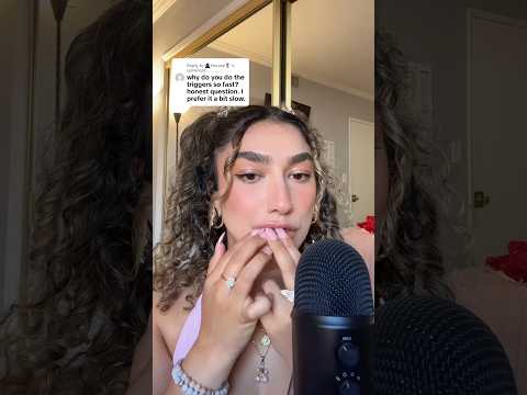 fast or slow #asmr ??