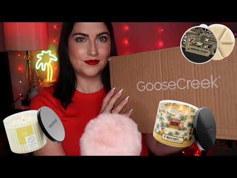 ASMR Goose Creek Candle Haul | Summer Scents & More 🏖️🥥