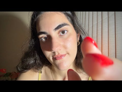 ASMR bem caseirinho - massagem RELAXANTE em você pra você dormir😴💤