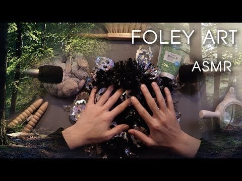 [입체음향]숲속 소리 만들기 폴리아트 ASMR│Foley art asmr│Layers sound공부,수면,편안,안정,힐링,집중,잠,백색소음 [SIO ASMR 시오]