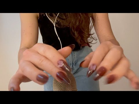 ASMR ✨Unpredictable Hand Sounds, Voice Reveal, Fabric Sounds✨ (no talking)