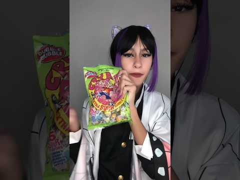 ASMR| Trying SOUR candy! P1 #asmr #asmrcommunity #asmrsounds #asmrtriggers #asmreating #cosplayer