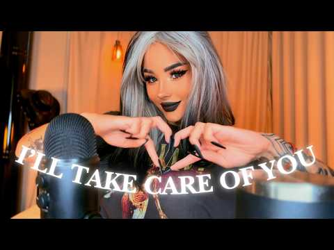 Pampering You To Asleep 🖤 | Girlfriend ASMR