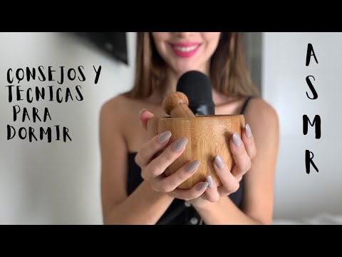 ASMR CONSEJOS PARA DORMIR+ TÉCNICAS RESPIRATORIAS 💤