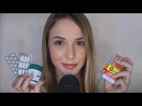 ASMR - ROLEPLAY FARMACÊUTICA (vídeo para dar sono)