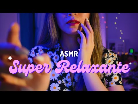 asmr toques espelhados (mirrored touch) | semi inaudível, mouth sounds, hand movements