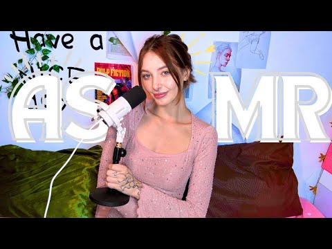 Hypnotic ASMR by Rin Foster | Mic Pumping on My Bed & Intensive Head Massage | Relax with Me