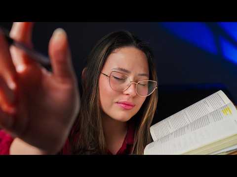ASMR CRISTÃO - Te ajudando a DORMIR com a PALAVRA de DEUS