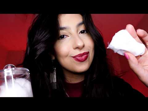 ASMR Irmã mais velha te fazendo uma surpresa antes de dormir ❤