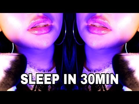 ASMR | Chinese & English mouth sounds with brushing sounds