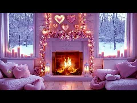 Relaxing Sounds of Romantic Jazz Songs Playing on Valentines Day  Ambient