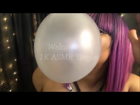 Tingly ASMR Bubble Gum Blowing Big Bubbles