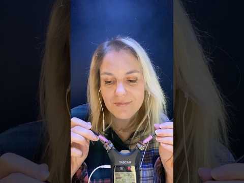 ASMR FR / No talking avec mon Tascam DR-07X #asmrfr #shortsasmr #asmrshorts