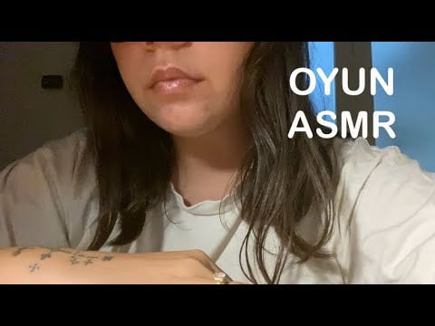 Benimle Aynı Kelimeyi Söylersen Kaybedersin ASMR (Türkçe ASMR) 