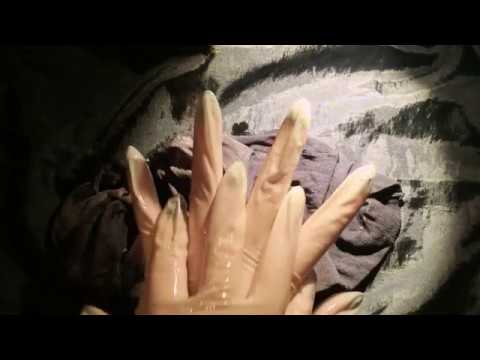 Latex Gloves OILY ❗❤ Pantyhose OILY❗ MASSAGE❗ [[ASMR]]