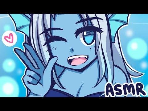 A Forgetful Sea Monster Girl Helps You Relax! 🐟 ❤️ ASMR Roleplay