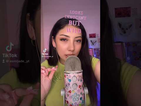 tik tok filters are so rude #asmr #asmrshorts #asmrjade