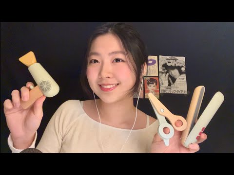 ASMR 숲속의 비밀 헤어샵 | 샴푸, 드라이기, 헤어컷, 면도까지