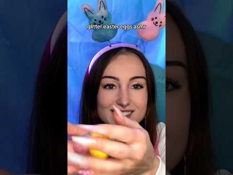 glitter easter eggs asmr