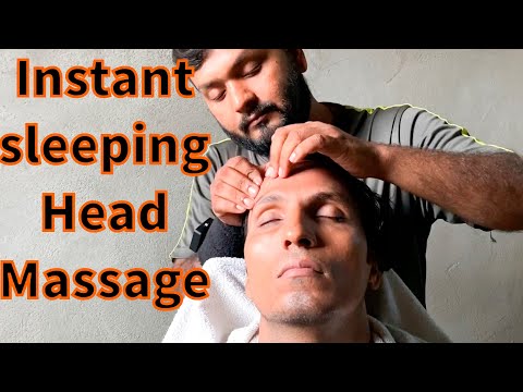 ASMR INSTANT SLEEPING HEAD MASSAGE THERAPY BY MANISH TO YOGi ( Ep-54)