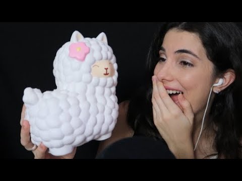 ASMR RECEBIDOS CAIXA POSTAL - Sons de embalagens, tapping, colar, palha, squishy, plastico bolha...