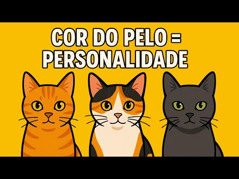 O Que a Cor do Pelo Revela Sobre Seu Gato
