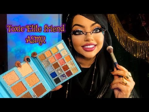 💄🚀ASMR: Toxic Elite Friend Does Your Makeup While Casually Bragging About Family Wealth #aaasmr
