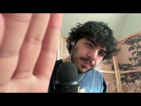 ASMR Mouthsounds and Handmovements (Visuals)