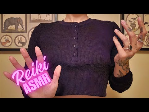 Reiki ASMR lofi l finger fluttering l hand movements l hand rubbing l hypnotic l no talking