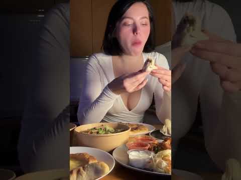 Full video on my channel #asmr #mukbang #eating #eatingsounds