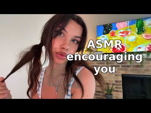 ASMR Encouraging You (mouth sounds, whispering, positive affirmations, personal attention)