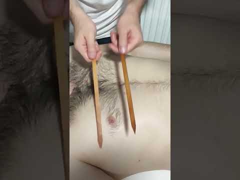 A VERY RELAXING MASSAGE FOR HEAD, FACE, ARMS AND CHEST #satisfying #relaxing #asmr #shorts #massage