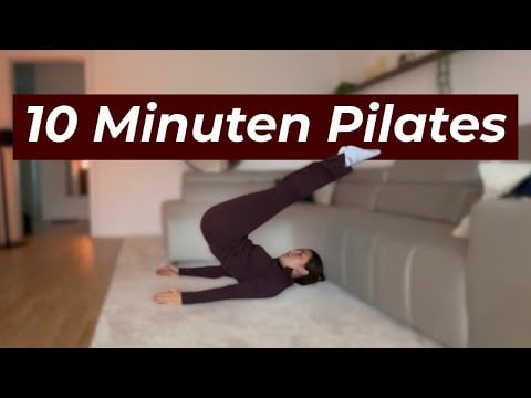 10 Minuten Pilates | Für Anfänger und Fortgeschrittene | Ganzkörper Workout🔥