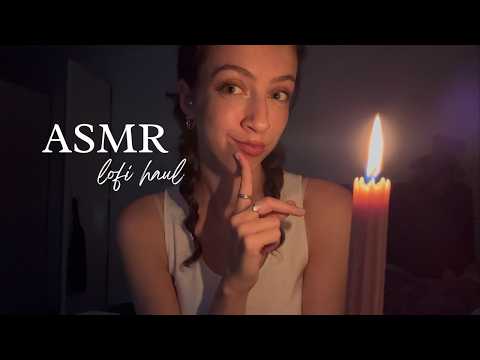 ASMR Cosy Candlelit Haul | Lofi, Soft Spoken, Unintentional
