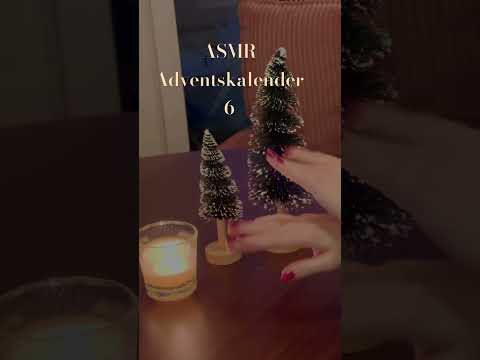 ASMR Adventskalender 6 🎄💕 #handsounds #lofisounds #germanasmr