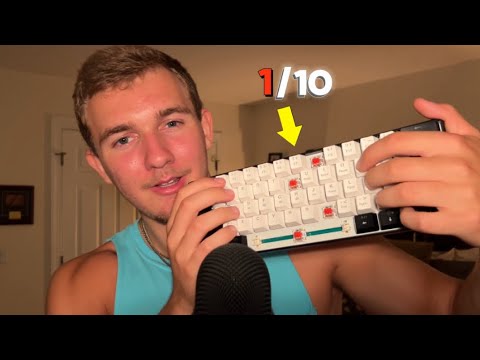 ASMR but I rated my VIEWERS Favorite triggers